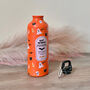 Orange Metal Water Bottle With Halloween Prints, thumbnail 6 of 6