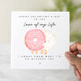 Donut 'Love Of My Life' Valentine's Day Card, thumbnail 1 of 3