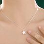 Genuine Star Baroque Pearl Pendant Necklace, thumbnail 2 of 11