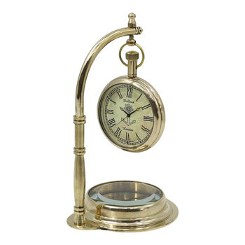 Personalised 50th Birthday Rotating Balance Desk Clock, 11 of 12
