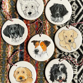 Custom Christmas Bauble Decoration Of Your Pet, 11 of 11