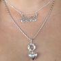 Personalised Script Star Name Pendant Charm, thumbnail 5 of 7
