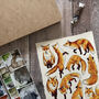 Foxes Wildlife Watercolour Postcard, thumbnail 5 of 8