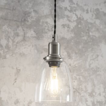 Hoxton Domed Pendant Light Various Colours, 2 of 3