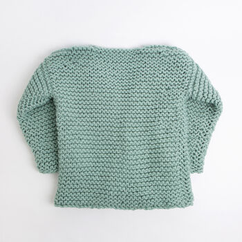 Simple Cardigan Knitting Kit, 4 of 8