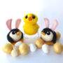 Pengbunny Easter Decoration Penguin In Bunny Ears, thumbnail 7 of 11