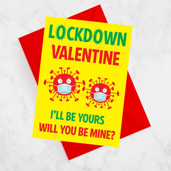 Lockdown Valentines Day Card, 4 of 4