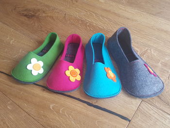 Children's Felt Flower Slippers By Isolyn, 4 of 9