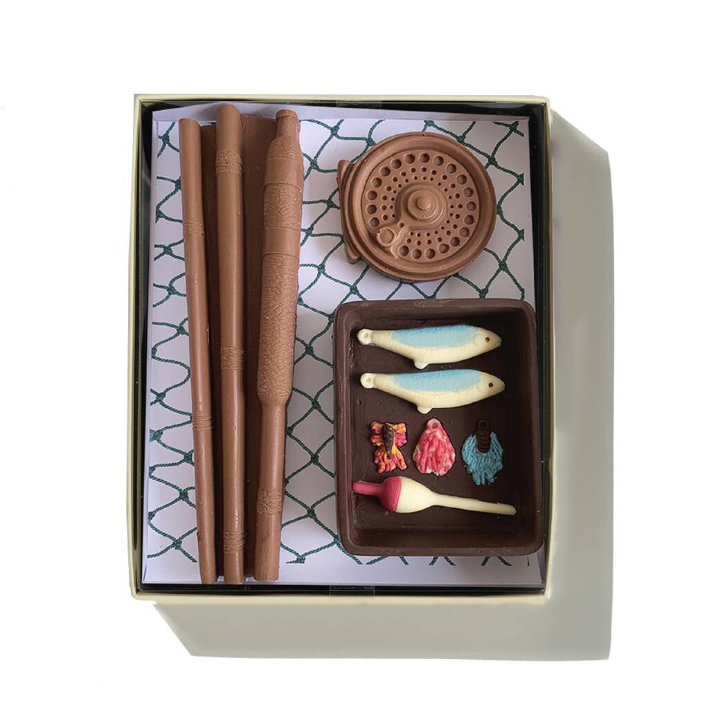 Chocolate Fishing Tackle Set By Choc On Choc