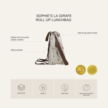 Sophie La Girafe Girls Backpack By Citron, 8 of 9