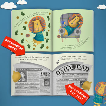 'My Dad' Personalised Book For Fathers, 7 of 10