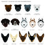 Personalised Favourite Human Dog Print, thumbnail 8 of 12