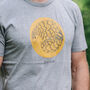 Organic Mens Pangolin T Shirt, thumbnail 5 of 5