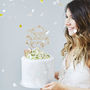 Personalised Floral Birthday Cake Topper, thumbnail 2 of 11