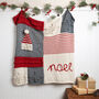 Christmas Gonk Blanket Intermediate Knitting Kit, thumbnail 3 of 9