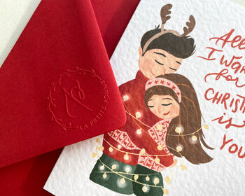 Christmas Card For Boyfriend Girlfriend Husband Wife, 7 of 8