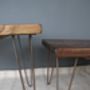 Reclaimed Scaffold Board Hairpin Leg Coffee Table, thumbnail 4 of 5