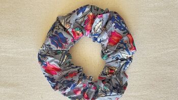Print Scrunchie, Lighweight Soft Cotton, 11 of 13