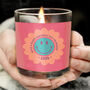 Personalised Psychedelic Smilie Scented Jar Candle, thumbnail 1 of 5