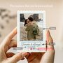 Personalised Romantic Photo Block Keepsake Style, thumbnail 4 of 11