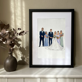 Personalised Family Portrait, 4 of 12