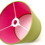 Bright And Bold Pendant Drum Lampshade, thumbnail 5 of 11