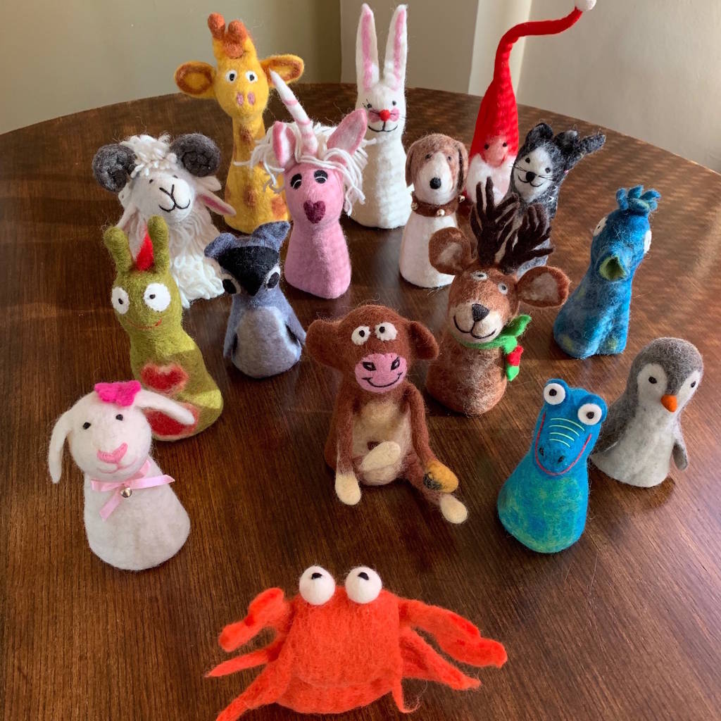 Animal Christmas Tree Toppers Various Designs By Tales From The Earth