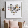 Personalised Heart Family Photo Collage, thumbnail 1 of 8