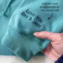 Personalised Embroidered Dog Hoodie, thumbnail 8 of 12