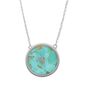Sterling Silver Night Sky Pendant In Turquoise, thumbnail 5 of 6