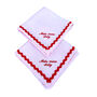 Embroidered Housewarming Linen Napkin Set X2, thumbnail 1 of 4