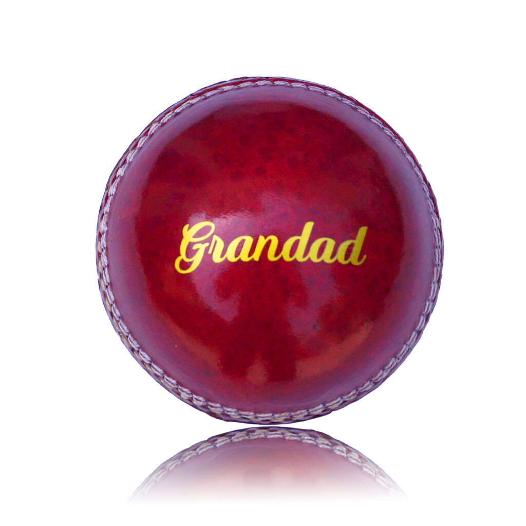 Personalised Cricket Ball Occasion Printed Ball By We Print Balls