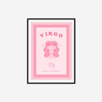 Children's Virgo Zodiac Print, 3 of 8