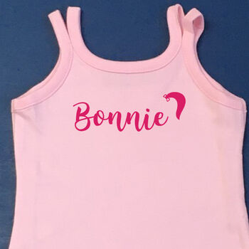 Girl's Personalised Name Dress, 7 of 12