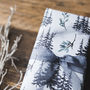 Watercolour Forest Christmas Wrapping Paper, thumbnail 5 of 6