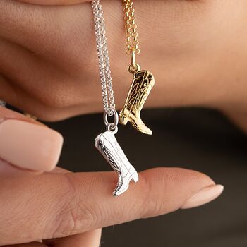 Cowboy Boot Charm, Slide On Or Clip On, 4 of 5