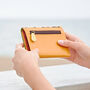 Ananya Multicoloured Recycled Leather Purse, thumbnail 6 of 6