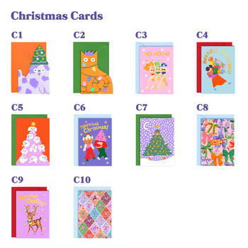 Christmas Card Bundle Any Five Designs, 2 of 6
