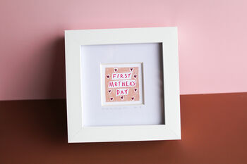 First Mother's Day Mini Art Print, 5 of 10