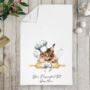 Personalised Cat In Chef Hat Gift Tea Towel, thumbnail 5 of 12