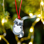 Raccoon Christmas Tree Decoration, thumbnail 1 of 4