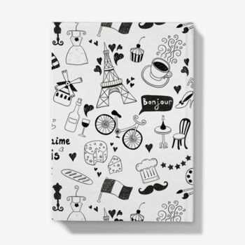 A5 Hardback Notebook Featuring Paris France, 4 of 4