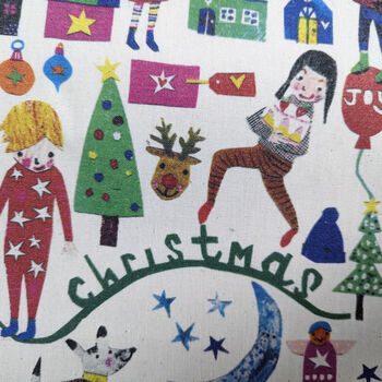 Personalised Merry Christmas Gift Sack, 5 of 9