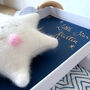 Star Cashmere Baby Teether In Personalised Gift Box, thumbnail 8 of 12