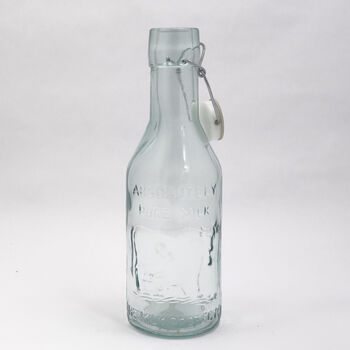 Recycled Glass Drink Set | Bottle /Carafe | Six Glasses, 5 of 9