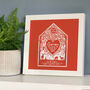 Personalised Grandparent Heart Of The Home Framed Print, thumbnail 6 of 7