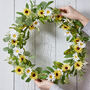 Spring Daisies Floral Wreath, thumbnail 1 of 6