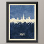 Norwich Skyline Print And Box Canvas, thumbnail 2 of 6