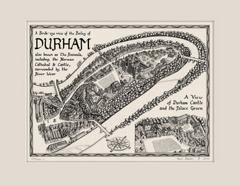 Durham Bailey Hand Drawn Fine Art Print, 7 of 12