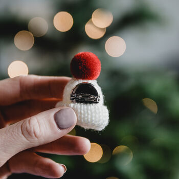 Knitted Bobble Hat Badge Various Colours, 8 of 9